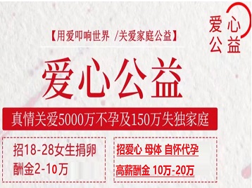 沿河捐卵助孕生子 爱心志愿者招募